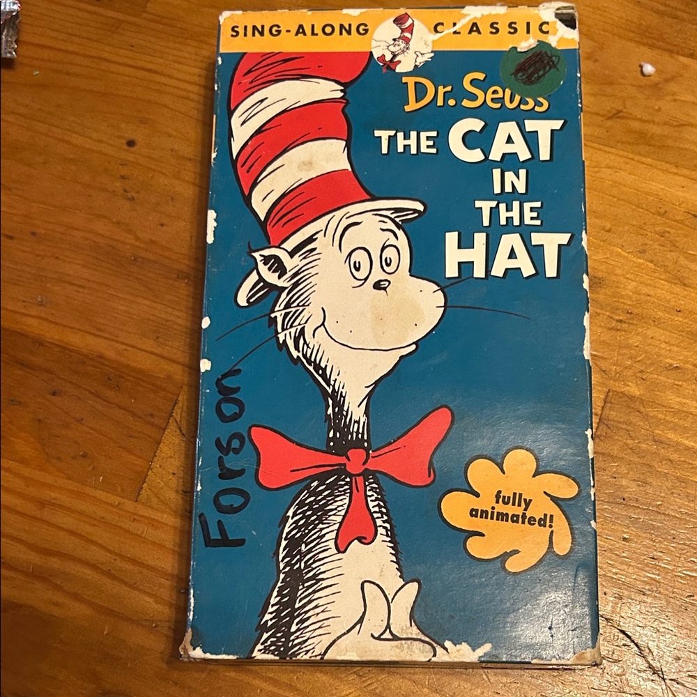 Dr. Seuss Cat in the Hat vhs